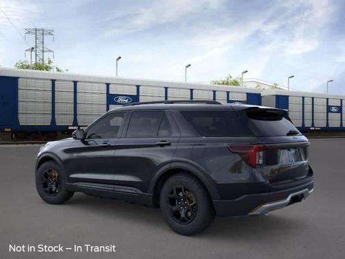 Agate Black Metallic 2026 Ford Explorer Tremor