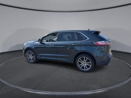 Stone Blue Metallic 2022 Ford Edge Titanium