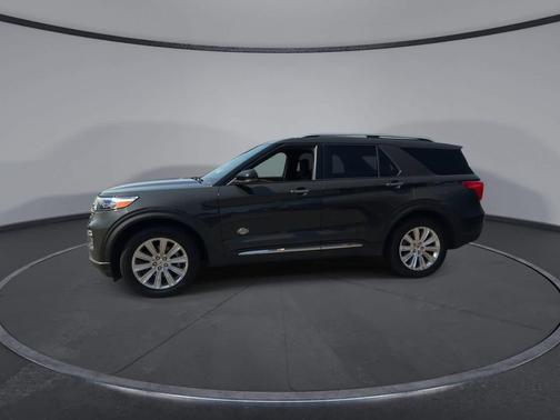 Forged Green Metallic 2022 Ford Explorer King Ranch
