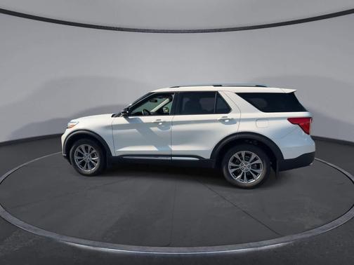 Star White Metallic Tri-Coat 2022 Ford Explorer Limited