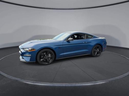 Atlas Blue Metallic 2022 Ford Mustang GT Premium