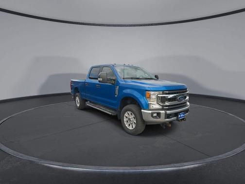 Velocity Blue Metallic 2021 Ford F-350 XLT