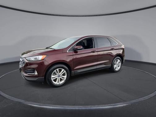 Burgundy Velvet Metallic Tinted Clearcoat 2020 Ford Edge SEL