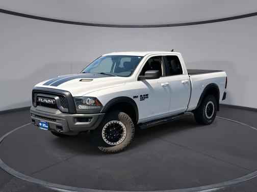 Bright White Clearcoat 2019 RAM 1500 Classic Warlock Quad Cab 4x4 6'4' Box