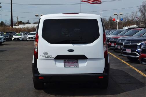 Frozen White 2019 Ford Transit Connect XL w/Rear Liftgate