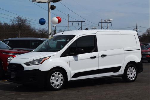 Frozen White 2019 Ford Transit Connect XL w/Rear Liftgate