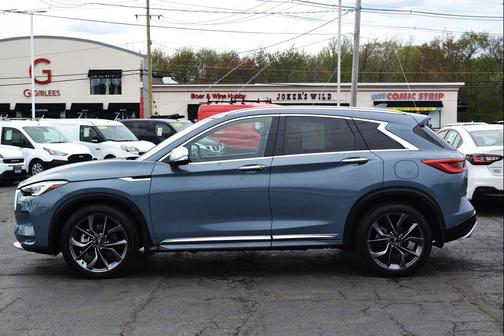 Slate Gray 2023 INFINITI QX50 SENSORY AWD