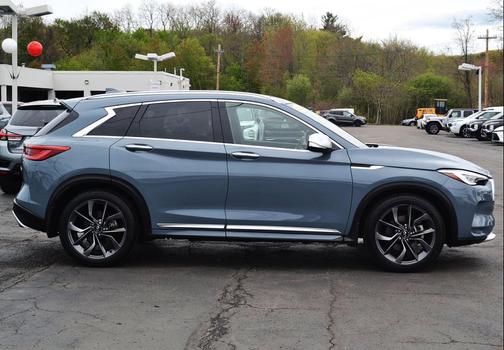 Slate Gray 2023 INFINITI QX50 SENSORY AWD