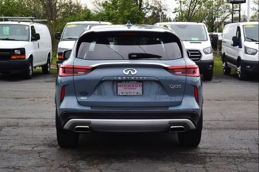 Slate Gray 2023 INFINITI QX50 SENSORY AWD