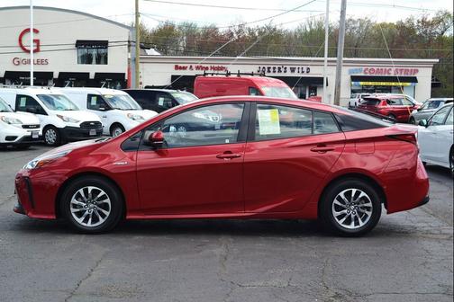 Supersonic Red 2020 Toyota Prius Limited