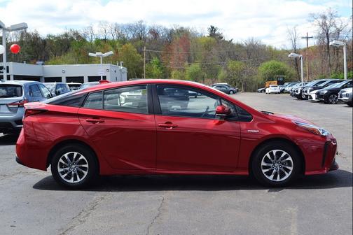 Supersonic Red 2020 Toyota Prius Limited