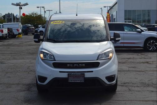 Bright White 2022 RAM ProMaster City Tradesman