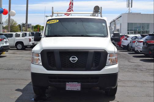 Glacier White 2021 Nissan NV Cargo NV2500 HD SV V6