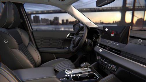 Moonstone Gray Metallic W/ Black Roof 2026 Mitsubishi Outlander SEL 1.5T S-AWC