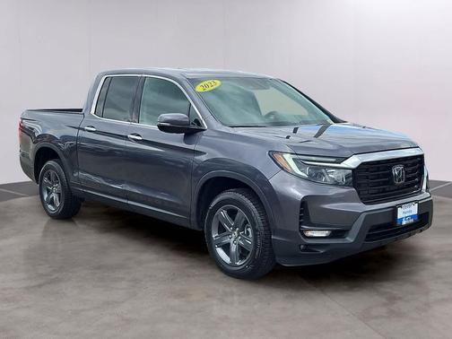 Modern Steel Metallic 2023 Honda Ridgeline RTL-E