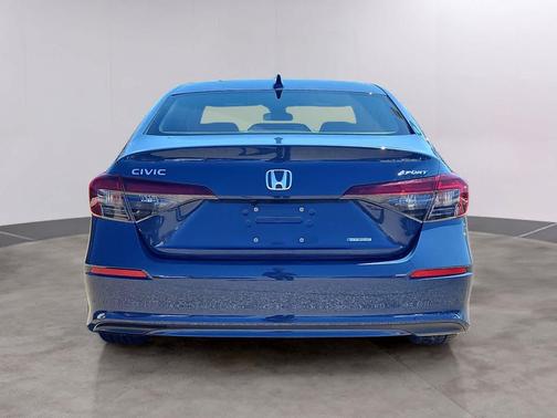 Blue Lagoon Pearl 2025 Honda Civic Hybrid Sport