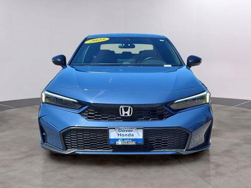 Blue Lagoon Pearl 2025 Honda Civic Hybrid Sport