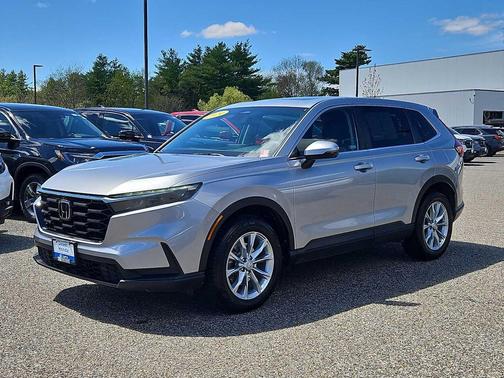 Lunar Silver Metallic 2024 Honda CR-V EX AWD
