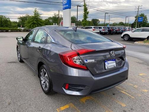 Modern Steel Metallic 2018 Honda Civic EX