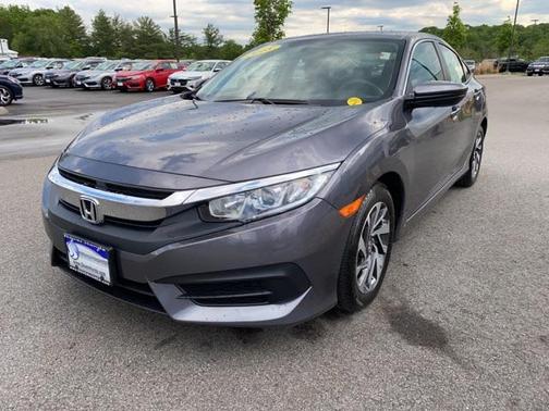 Modern Steel Metallic 2018 Honda Civic EX