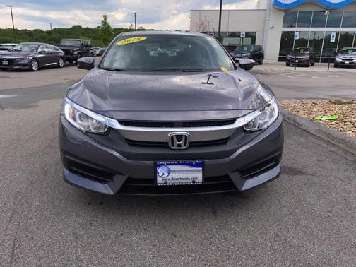 Modern Steel Metallic 2018 Honda Civic EX