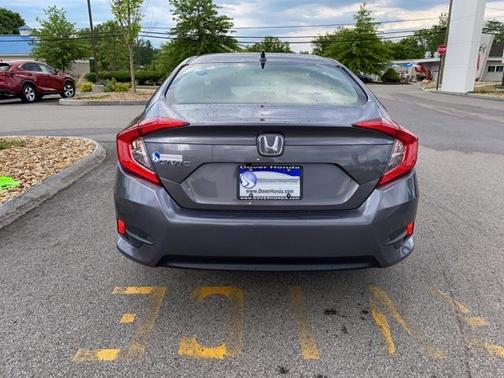 Modern Steel Metallic 2018 Honda Civic EX