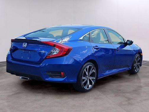 Aegean Blue Metallic 2021 Honda Civic Sport