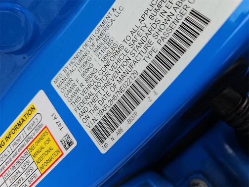 2022 Honda Civic Sport