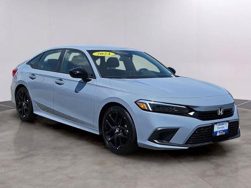 Sonic Gray Pearl 2024 Honda Civic Sport