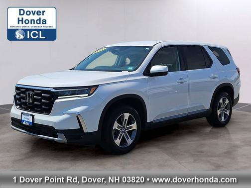 Platinum White Pearl 2025 Honda Pilot EX-L