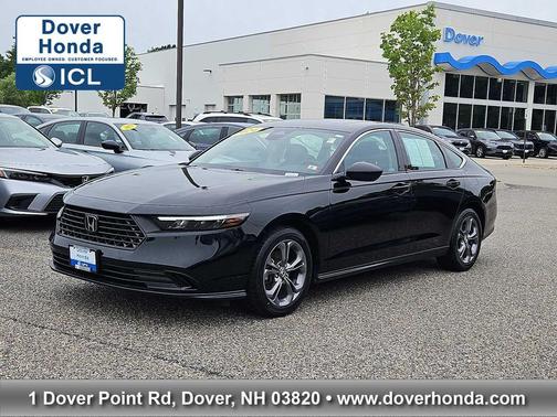 Crystal Black Pearl 2024 Honda Accord EX