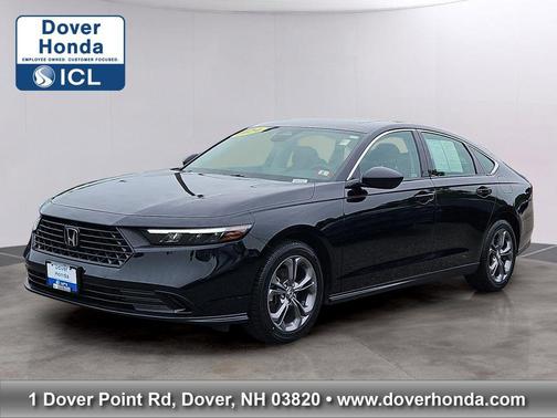 Crystal Black Pearl 2024 Honda Accord EX