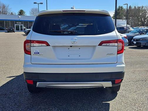 White Diamond Pearl 2019 Honda Pilot EX-L
