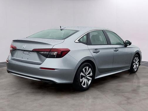 Solar Silver Metallic 2026 Honda Civic LX