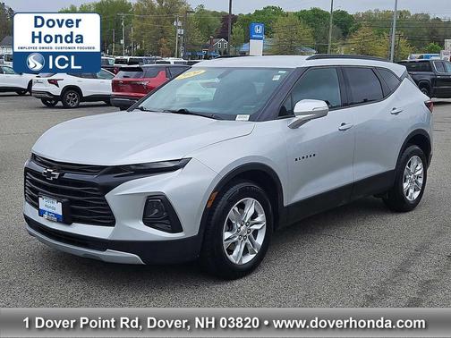 Silver Ice Metallic 2020 Chevrolet Blazer 2LT