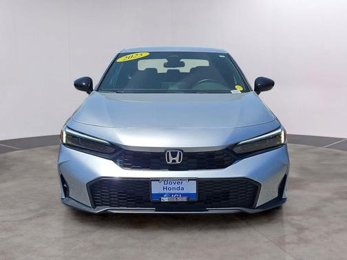 Solar Silver Metallic 2025 Honda Civic Sport