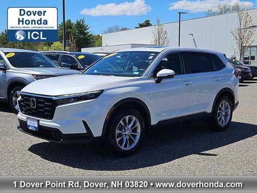 Platinum White Pearl 2025 Honda CR-V EX AWD