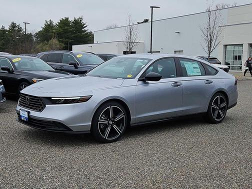 Solar Silver Metallic 2026 Honda Accord Hybrid Sport