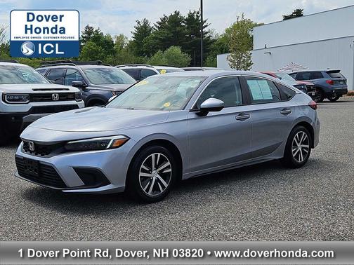Lunar Silver Metallic 2023 Honda Civic LX