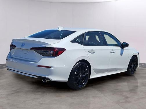Platinum White Pearl 2025 Honda Civic Sport