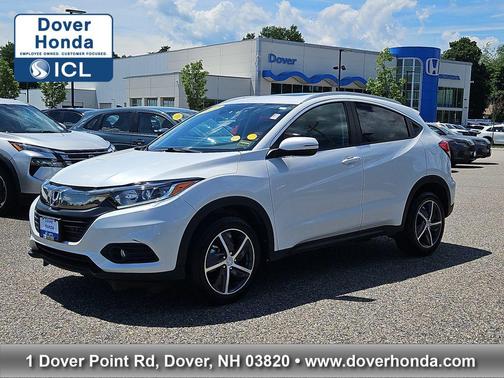 Platinum White Pearl 2022 Honda HR-V EX
