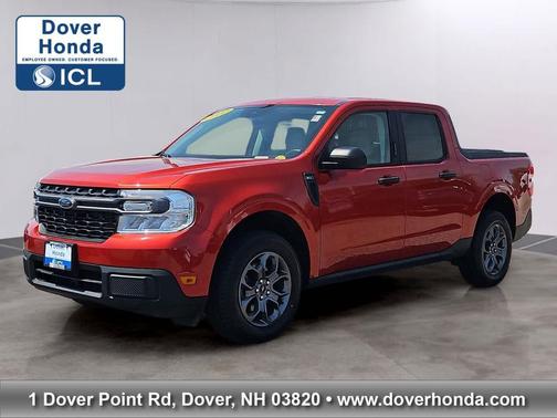 Hot Pepper Red Tinted Clearcoat Metallic 2022 Ford Maverick XLT