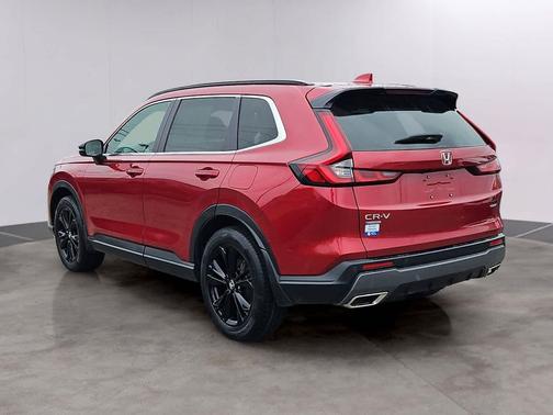 Radiant Red Metallic 2025 Honda CR-V Hybrid Sport Touring AWD