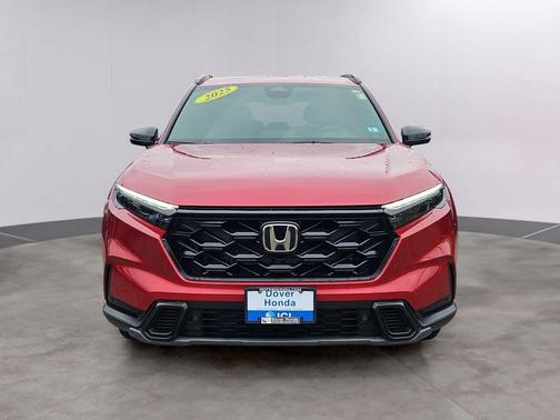 Radiant Red Metallic 2025 Honda CR-V Hybrid Sport Touring AWD