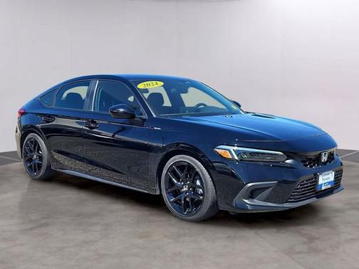 Crystal Black Pearl 2024 Honda Civic Sport