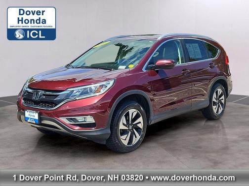 Maroon 2015 Honda CR-V Touring
