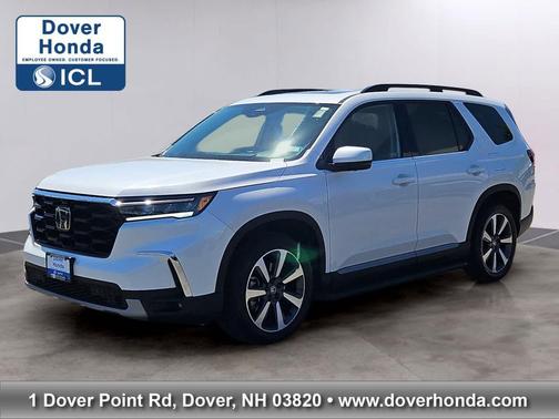Platinum White Pearl 2023 Honda Pilot AWD Elite