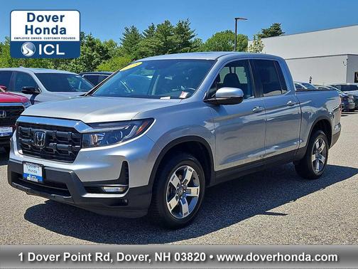 Solar Silver Metallic 2025 Honda Ridgeline RTL
