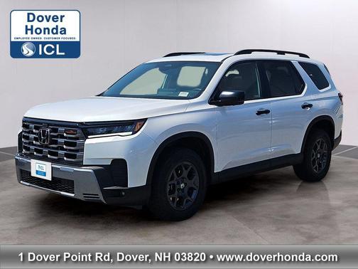 Platinum White 2026 Honda Pilot TrailSport