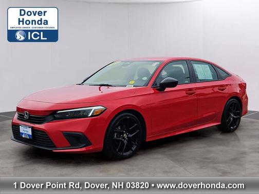 Rallye Red 2023 Honda Civic Sport